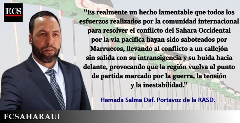 El Frente POLISARIO exige a Francia que cese su participación en la agresión contra el pueblo saharaui