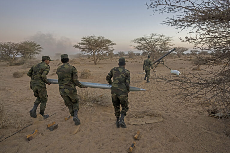 Artillería saharaui destruye base de batallón marroquí en el norte del Sáhara Occidental