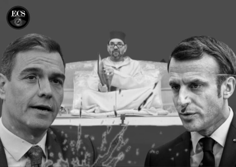 Macron y Pedro Sánchez; dos súbditos de Mohamed VI