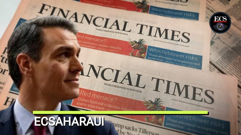 Un varapalo del «Financial Times» a Pedro Sánchez por su posición sobre el Sáhara Occidental