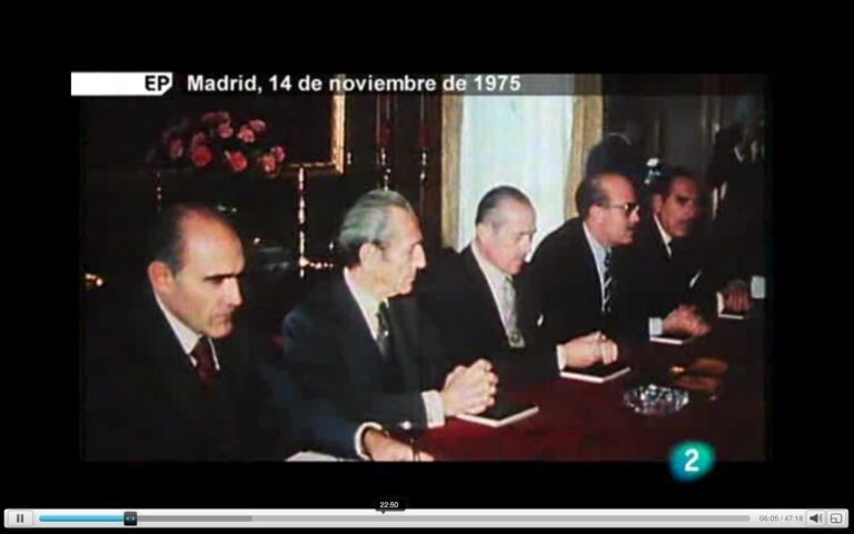 Un dia como hoy de 1975, se firmaron papeles mojados sobre el Sáhara Occidental, los Acuerdos tripartitos de Madrid