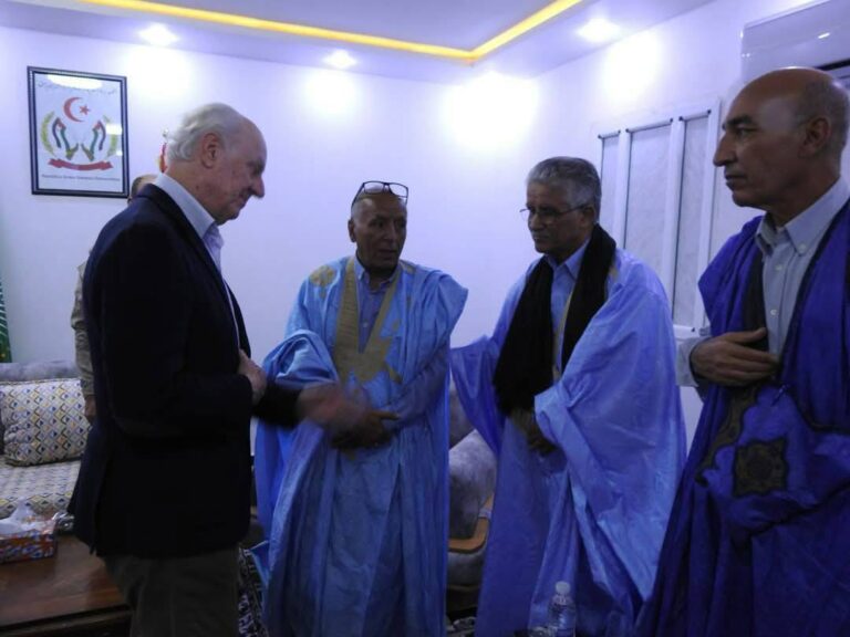 Enviado Personal de la ONU para el Sáhara Occidental prosigue su visita a la instituciones saharauis