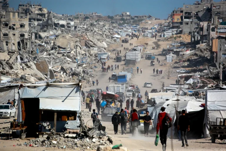 La administración Trump, en coordinación con Israel, contempla reasentar a la población de Gaza en Libia