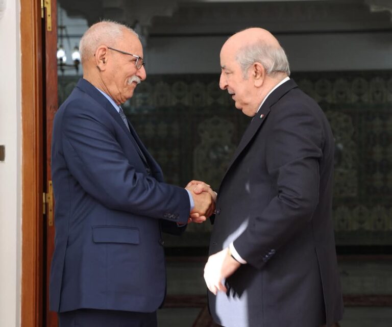 La visita de Brahim Ghali a Argel marca un punto de inflexión