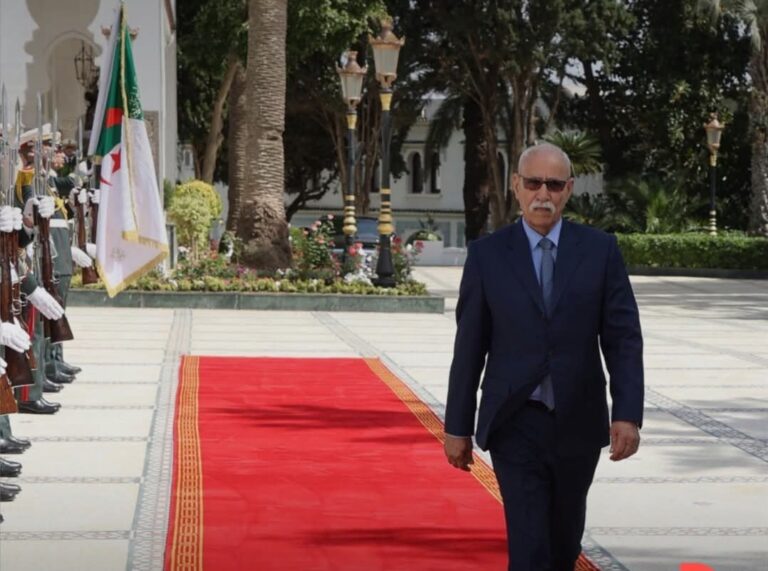 Brahim Ghali acude a la gran cita del comercio africano en Argel (IATF‑2025)