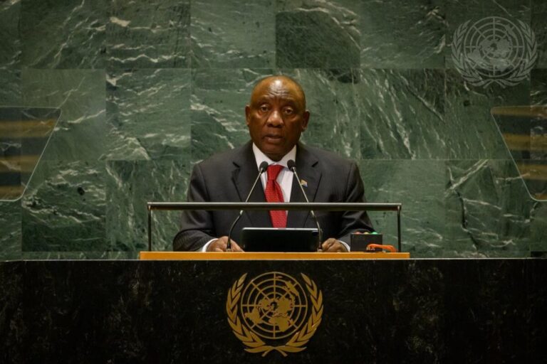 Presidente de Sudáfrica pide ante Asamblea General de ONU no olvidar la autodeterminación del Sáhara Occidental