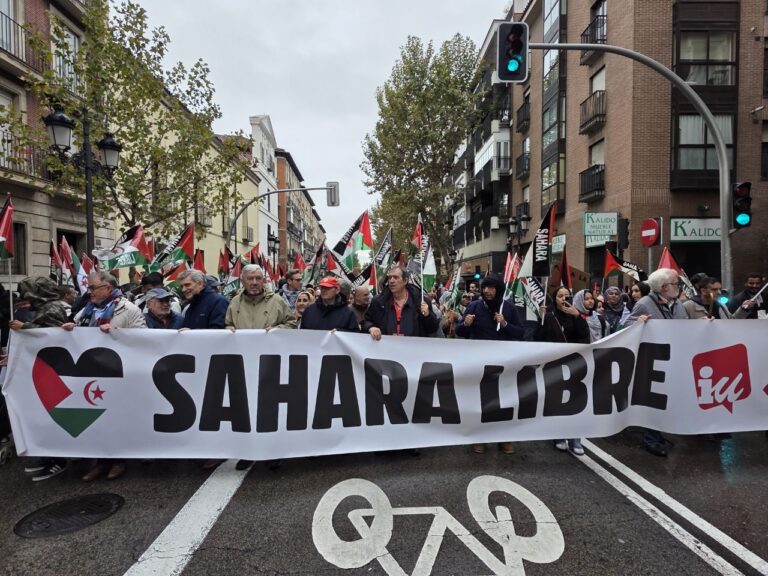 El grito de un «Sáhara Libre» vuelve a llenar las calles de Madrid