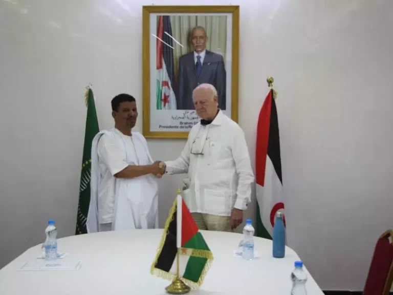 El Frente POLISARIO reafirma ante De Mistura el derecho a la autodeterminación en el Sáhara Occidental